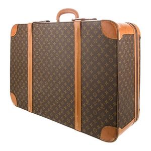 Vintage Louis Vuitton Monogram Suitcase USED